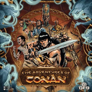 GFNCON01 The Adventures Of Conan Board Game published by Gale Force Nine