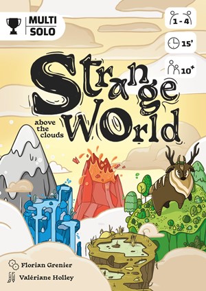 GG018 Strange World Above The Clouds Card Game published by GRRRE Games