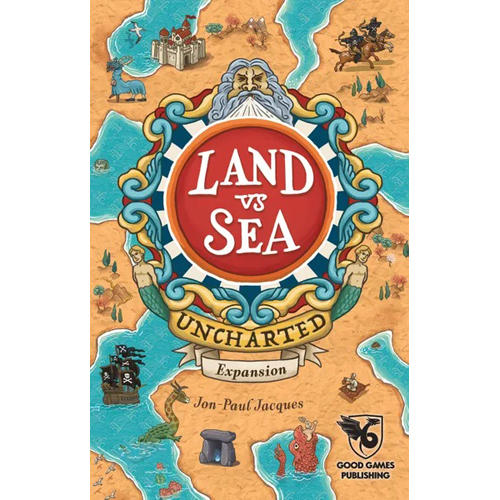GGP027 Land vs Sea Uncharted Board Game published by Good Games Publishing