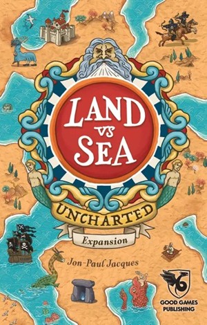 GGP027 Land vs Sea Uncharted Board Game published by Good Games Publishing