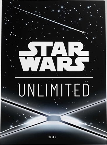 GGS15083ML Star Wars: Unlimited Art Sleeves - Card Back Black 2 published by Gamegenic