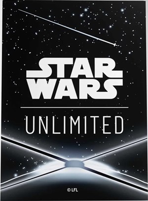 GGS15083ML Star Wars: Unlimited Art Sleeves - Card Back Black 2 published by Gamegenic