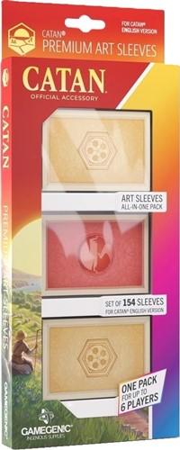 GGS15086ML Catan Board Game: Premium Art Sleeves published by Gamegenic