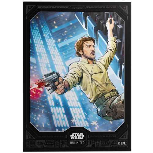 GGS15103ML Star Wars: Unlimited Art Sleeves - Cassian Andor published by Gamegenic