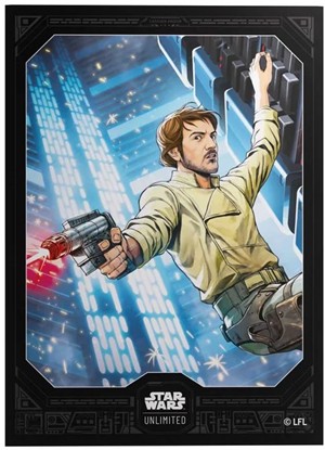 GGS15103ML Star Wars: Unlimited Art Sleeves - Cassian Andor published by Gamegenic