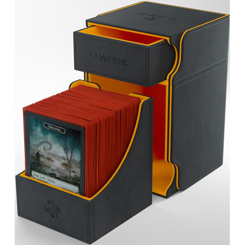 GGS20069ML Gamegenic Watchtower 100+ XL - Black And Orange published by Gamegenic