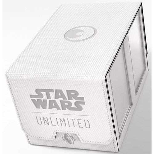 GGS20166ML Star Wars: Unlimited Double Deck Pod - White And Black published by Gamegenic