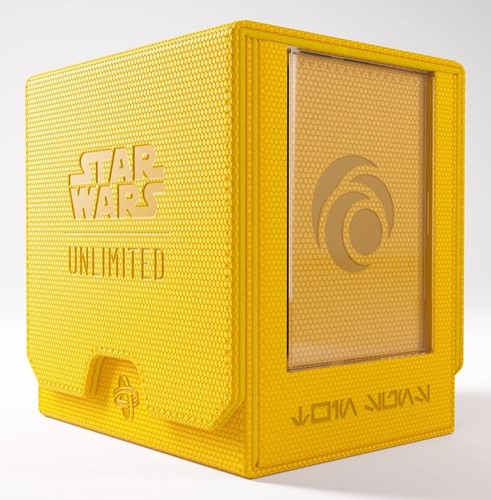 GGS20225ML Star Wars: Unlimited Twin Suns Deck Pod - Yellow published by Gamegenic