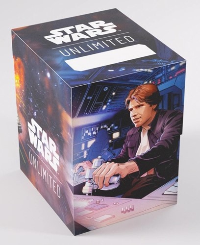 GGS25141ML Star Wars: Unlimited Soft Crate - Han Solo And Millenium Falcon published by Gamegenic