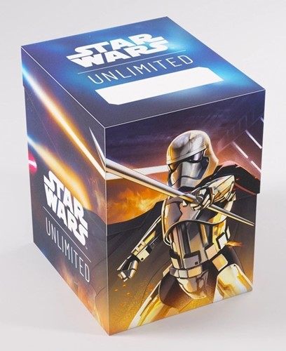 GGS25142ML Star Wars: Unlimited Soft Crate - Captain Phasma And Stormtrooper published by Gamegenic