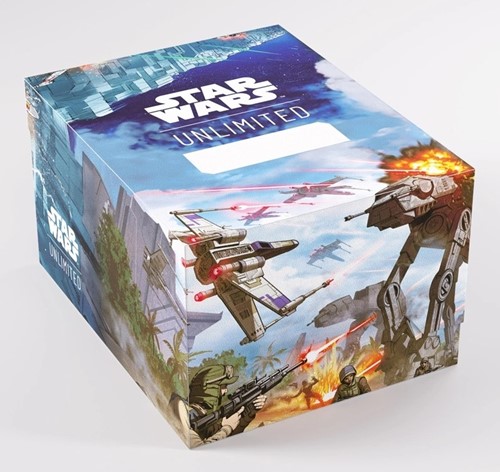 GGS25143ML Star Wars: Unlimited Twin Sun Soft Crate - Battle Of Scarif published by Gamegenic