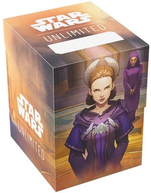 GGS25156ML Star Wars: Unlimited Soft Crate - Palpatine And Padme published by Gamegenic