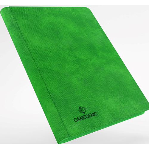 GGS31004 Gamegenic Zip-Up Album 18-Pocket Green published by Gamegenic