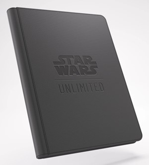 GGS31050ML Star Wars: Unlimited 18-Pocket Zip-Up Album - Black published by Gamegenic