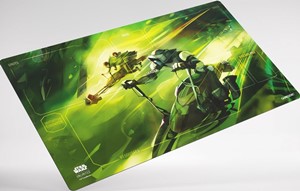 GGS40066ML Star Wars: Unlimited Game Mat - Speeder Bike Chase published by Gamegenic