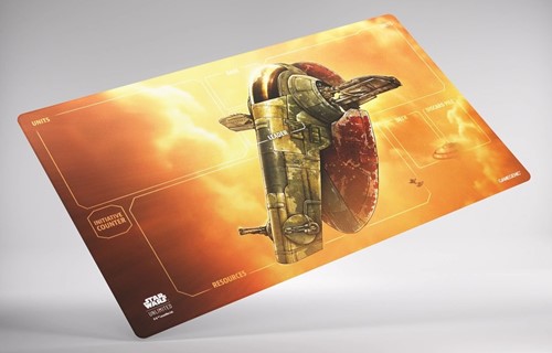 GGS40082ML Star Wars: Unlimited Game Mat - Fett's Firespray published by Gamegenic