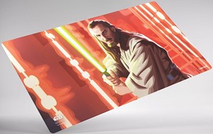GGS40117ML Star Wars: Unlimited Game Mat- Qui-Gon Jinn published by Gamegenic