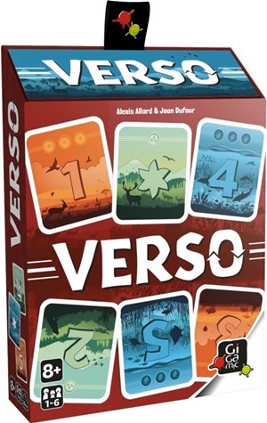 GIG320510 Verso Card Game published by Gigamic