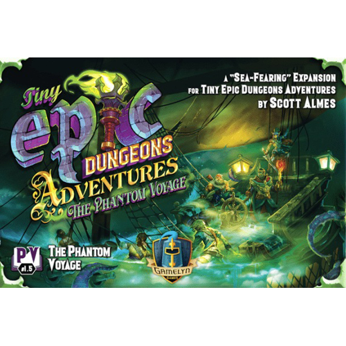 GLGTEDUAPV Tiny Epic Dungeons Adventures Card Game: The Phantom Voyage Expansion published by Tycoon Games