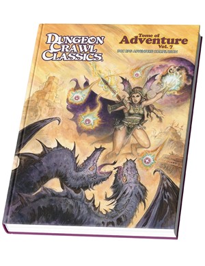 GMG5138 Dungeon Crawl Classics RPG: Tome Of Adventure Volume 7 Magic Gods And Demons published by Goodman Games