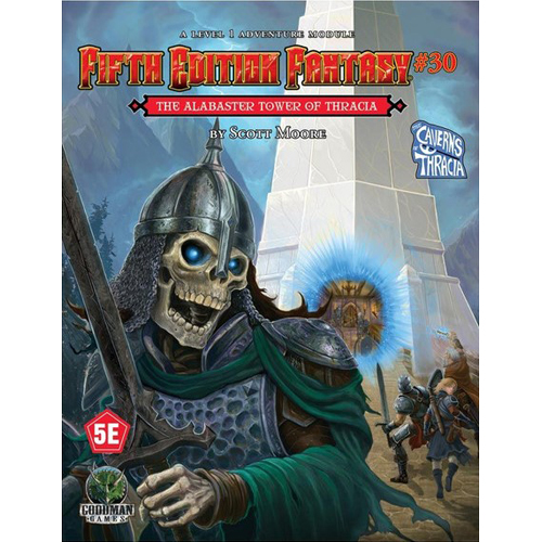 GMG55530 Dungeons And Dragons RPG: Module 29: The Alabaster Tower Of Thracia published by Goodman Games