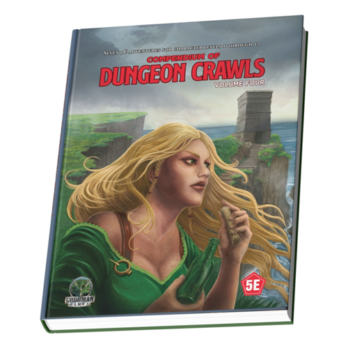 GMG55554 Dungeons And Dragons RPG: Compendium Of Dungeon Crawls Volume 4 Dragons And Corruption published by Goodman Games