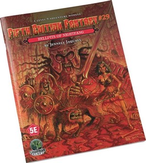 2!GMG55562 Dungeons And Dragons RPG: Module 30: Hellpits Of Nightfang published by Goodman Games