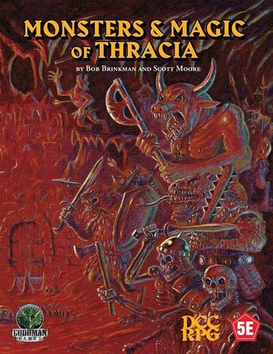 GMG5561 Dungeons And Dragons RPG: Monsters And Magic Of Thracia published by Goodman Games