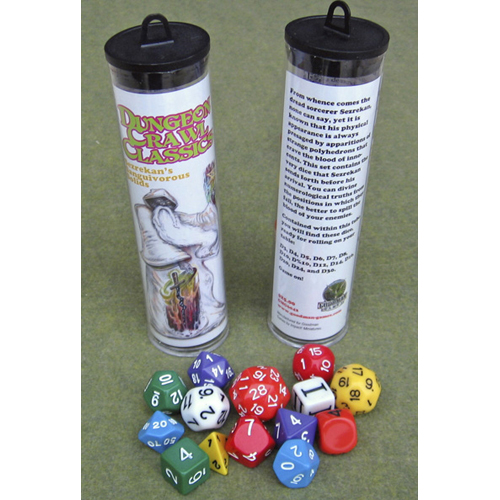 Dungeon Crawl Classics: Sezrekan's Sanguivorous Solids Dice Set