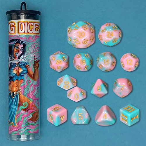 Dungeon Crawl Classics: Vello's Crystalized Creations Dice Set