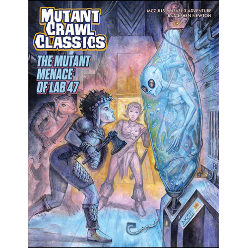 GMG6225 Mutant Crawl Classics #15: The Mutant Menace Of Lab 47 published by Goodman Games