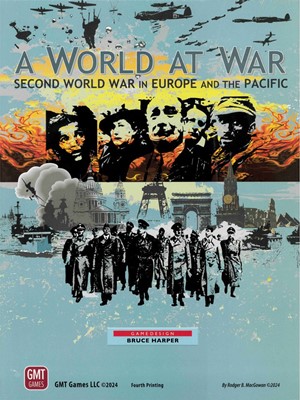 GMT030324 A World At War Board Game: 4th Printing published by GMT Games