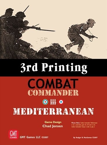 GMT070925 Combat Commander: Mediterranean Expansion 3rd Printing published by GMT Games