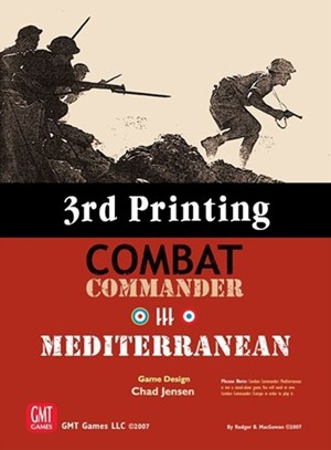 GMT070925 Combat Commander: Mediterranean Expansion 3rd Printing published by GMT Games