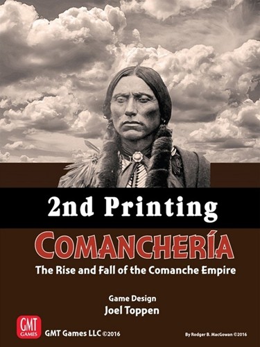 GMT161124 Comancheria Board Game: The Rise And Fall Of The Comanche Empire 2nd Printing published by GMT Games