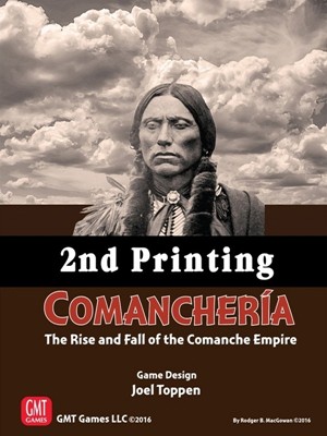 GMT161124 Comancheria Board Game: The Rise And Fall Of The Comanche Empire 2nd Printing published by GMT Games