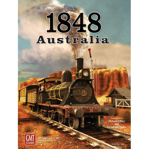 GMT2102 1848 Australia Board Game published by GMT Games