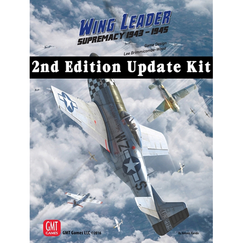 GMT2119 Wing Leader Board Game: Supremacy 2nd Printing Update Kit published by GMT Games