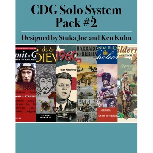 GMT2315 CDG Solo System Pack #2 published by GMT Games