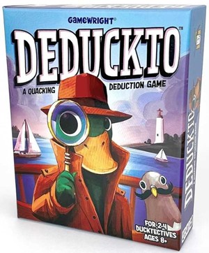 2!GMWDEDUCKTO Deduckto Card Game published by Gamewright