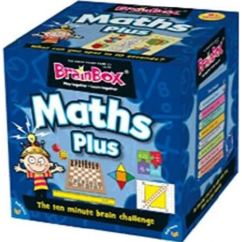 GRE91040 BrainBox Game: Maths Plus published by Green Board Games