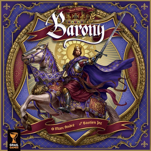GRLBAR010541 Barony Board Game: Royal Edition Deluxe published by Grail Games