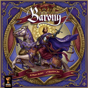 GRLBAR010541 Barony Board Game: Royal Edition Deluxe published by Grail Games