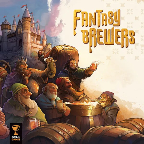 GRLBRW001662 Fantasy Brewers Board Game published by Grail Games