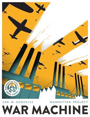 GRLMAN0042 Manhattan Project: War Machine Board Game published by Grail Games