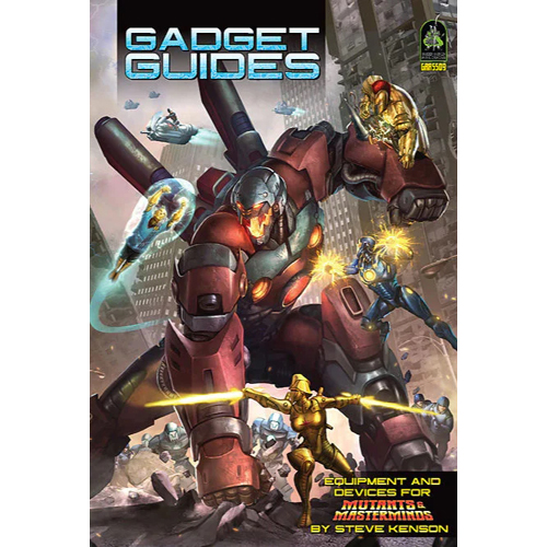 GRR5509 Mutants and Masterminds: 3rd Edition Gadget Guides published by Green Ronin Publishing