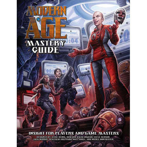 GRR6308 Modern Age RPG: Mastery Guide published by Green Ronin Publishing
