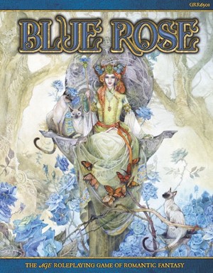 GRR6501 Blue Rose RPG: The AGE Roleplaying Game Of Romantic Fantasy published by Green Ronin Publishing