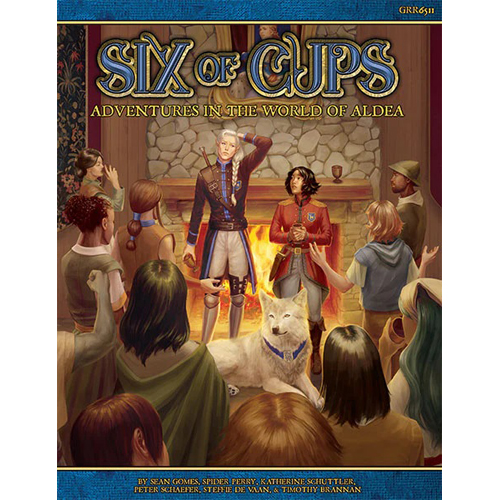 GRR6511 Blue Rose RPG: Six Of Cups published by Green Ronin Publishing