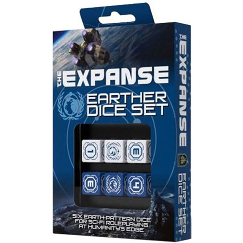 GRR6604 The Expanse RPG: Earther Dice published by Green Ronin Publishing